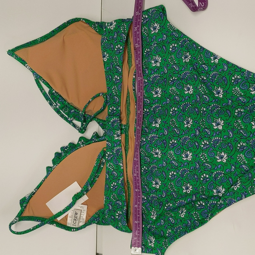 J. Crew Women's Paisley Print Bikini - Picture 5 of 9